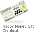 Happy Money Gift Certificate